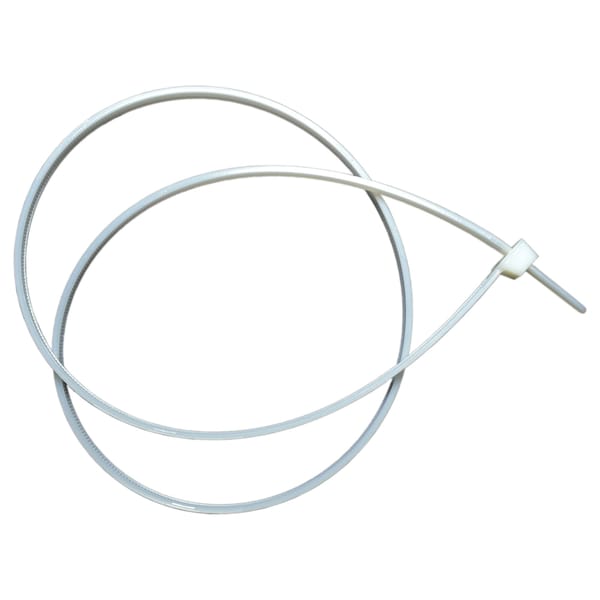 Cable Tie, 34 in L, Natural, Nylon, 175 lb Strength, 50 PK